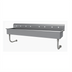 Thumbnail image #1 for Advance Tabco 80-Inch Wall-Mounted Multiwash Hand Sink with 4 Faucet Hole Sets