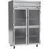 Thumbnail image #1 for Beverage-Air Horizon Series Two-Section Reach-In Freezer with 4 Half-Glass Doors