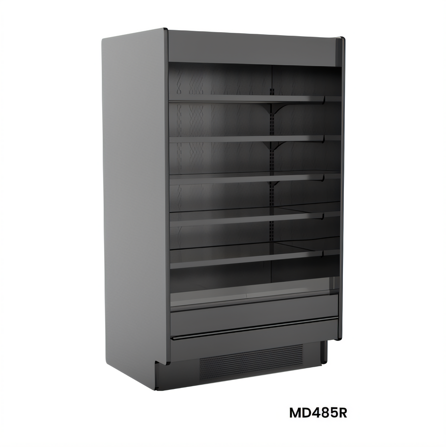 Product image #1 for Structural Concepts Fusion Self-Service Refrigerated Open Reach-In Display Case, 50-1/4" L x 37-1/8" D x 85-1/2" H