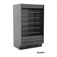 Structural Concepts Fusion Self-Service Refrigerated Open Reach-In Display Case, 50-1/4