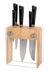 Thumbnail image #1 for ZüM 6-Piece Wood and Glass Knife Block Set