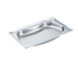 Thumbnail image #1 for Vollrath Super Pan Super Shapes Full Kidney Food Pan, Full-Size, Solid, 5.1 Quart, 22 Gauge Stainless Steel