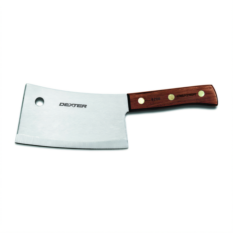 Product image #1 for Dexter Russell Traditional 9-Inch Heavy Duty Cleaver with Stainless Steel Blade and Rosewood Handle