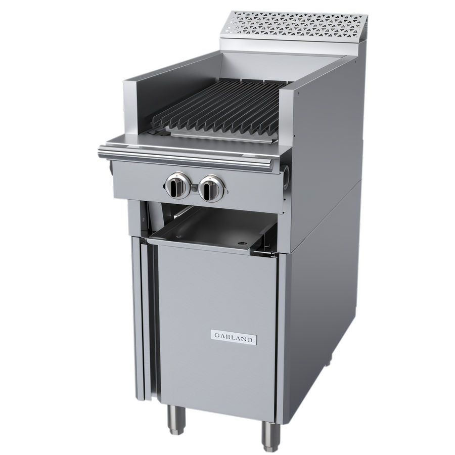 Product image #1 for Garland Cuisine Series Heavy Duty 18-Inch Gas Charbroiler with Storage Base