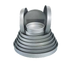 Thumbnail image #1 for American Metalcraft 7-Inch Straight-Sided Self-Stacking Pizza Pan, 1-1/2-Inch Deep, Hard Coat Anodized Aluminum