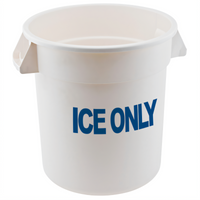 Winco FCW-10ICE Trash Containers Case of 6