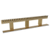 Thumbnail image #1 for Glastender Triple-Column Countertop Bridge Draft Dispensing Tower, 30 Faucets, Glycol-Cooled, Polished Brass Finish