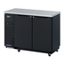 Thumbnail image #1 for Turbo Air Super Deluxe Narrow Back Bar Cooler, 2-Section, 12.2 Cu. Ft., Solid Doors, Self-Contained, Side-Mount