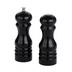 Thumbnail image #1 for American Metalcraft Black Wood Salt & Pepper Mill/Shaker Set, 6-Inch