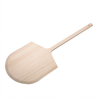Winco Wooden Pizza Peel with 16 x 17-1/2 Inch Rectangular Blade, 42 Inch Overall Length