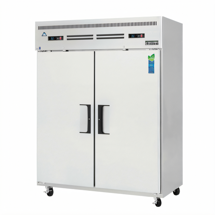 Product image #1 for Everest Refrigeration ESWRF2 Two-Section Dual Temperature Reach-In Refrigerator/Freezer Combo, 59-Inch Wide, Top-Mount Compressor