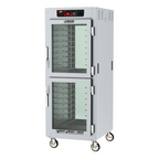 Thumbnail image #1 for Metro C5 C589-SDC-UPDC Pass-Thru Mobile Heated Holding Cabinet, Dutch Glass Doors, 17 Sheet Pan/34 Hotel Pan Capacity, Touch-Screen Controls