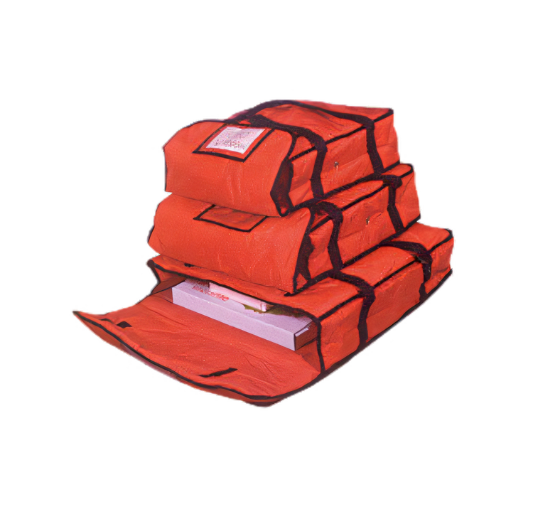 Product image #1 for Deluxe Insulated Pizza Delivery Bag, 20 x 20 x 5 Inch, Holds 2 18-Inch Boxes