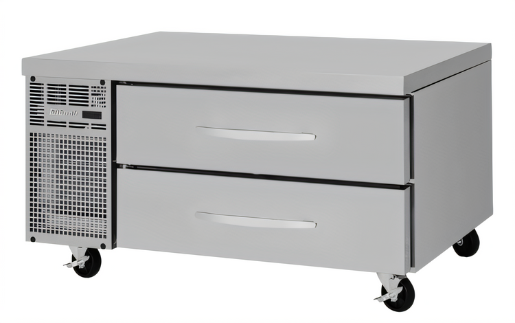 Product image #1 for Turbo Air PRO Series 48-Inch Refrigerated Chef Base with Flat Top and 2 Drawers