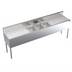 Thumbnail image #1 for Krowne Royal Series Three-Compartment Underbar Sink Unit with Dual 30-Inch Drainboards, 96W x 19D