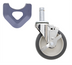 Thumbnail image #1 for Metro 5MPBX MetroMax Platform (Shared Accessories) Shelf Casters & Leveling Feet
