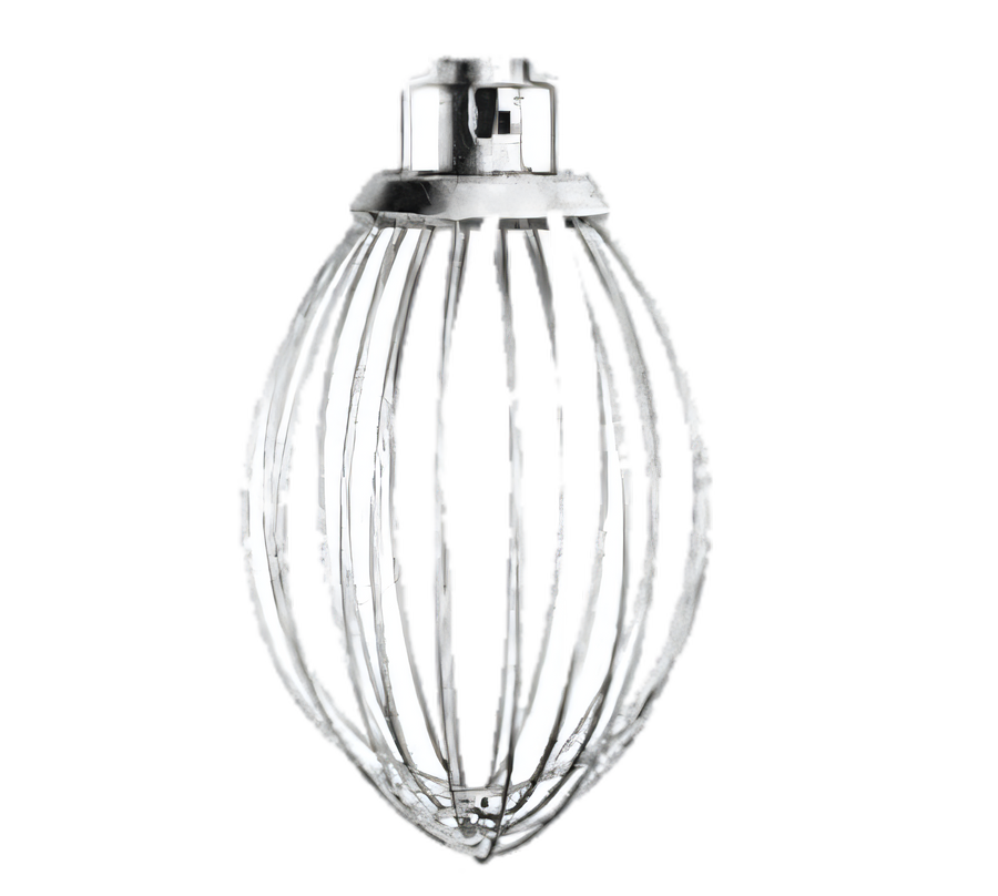 Product image #1 for Hobart Classic 20 Quart Stainless Steel D Wire Whip Mixer Attachment