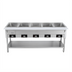 Thumbnail image #1 for Serv-Ware 5-Well Open Well Electric Steam Table with Open Shelf Base