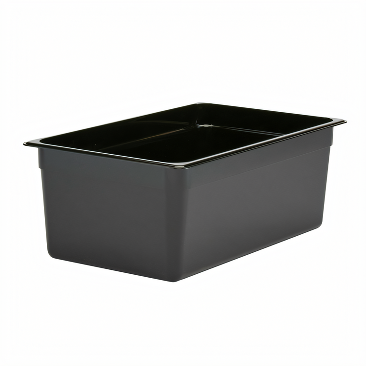 Product image #2 for Cambro Camwear Full-Size Black Polycarbonate Food Pan, 8-Inch Deep, 27 Qt.