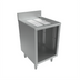 Thumbnail image #1 for BK Resources 18-Inch x 21-Inch Stainless Steel Under Bar Cabinet with 18-Inch Drainboard Top and 4-Inch Riser