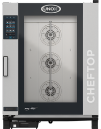UNOX ChefTop MIND.Maps Plus 10-Tray Electric Countertop Combi Oven/Steamer, 18