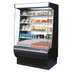 Thumbnail image #1 for Turbo Air Extra Deep Vertical Open Display Merchandiser, 48 Inches Wide, 23.2 Cu. Ft., Black