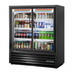Thumbnail image #1 for True 48-Inch Slim Line 2-Section Glass Door Refrigerated Merchandiser, R290, 115V