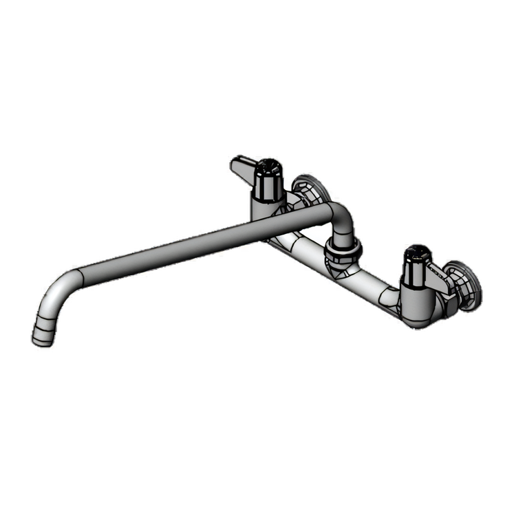 Product image #1 for Equip 8-Inch Center Wall-Mount Mixing Faucet with 16-Inch Swivel Nozzle