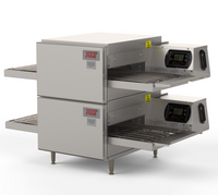 XLT 1620-2 Double-Stack Countertop Electric Conveyor Oven with 16-Inch Wide Conveyor and 20-Inch Bake Chamber
