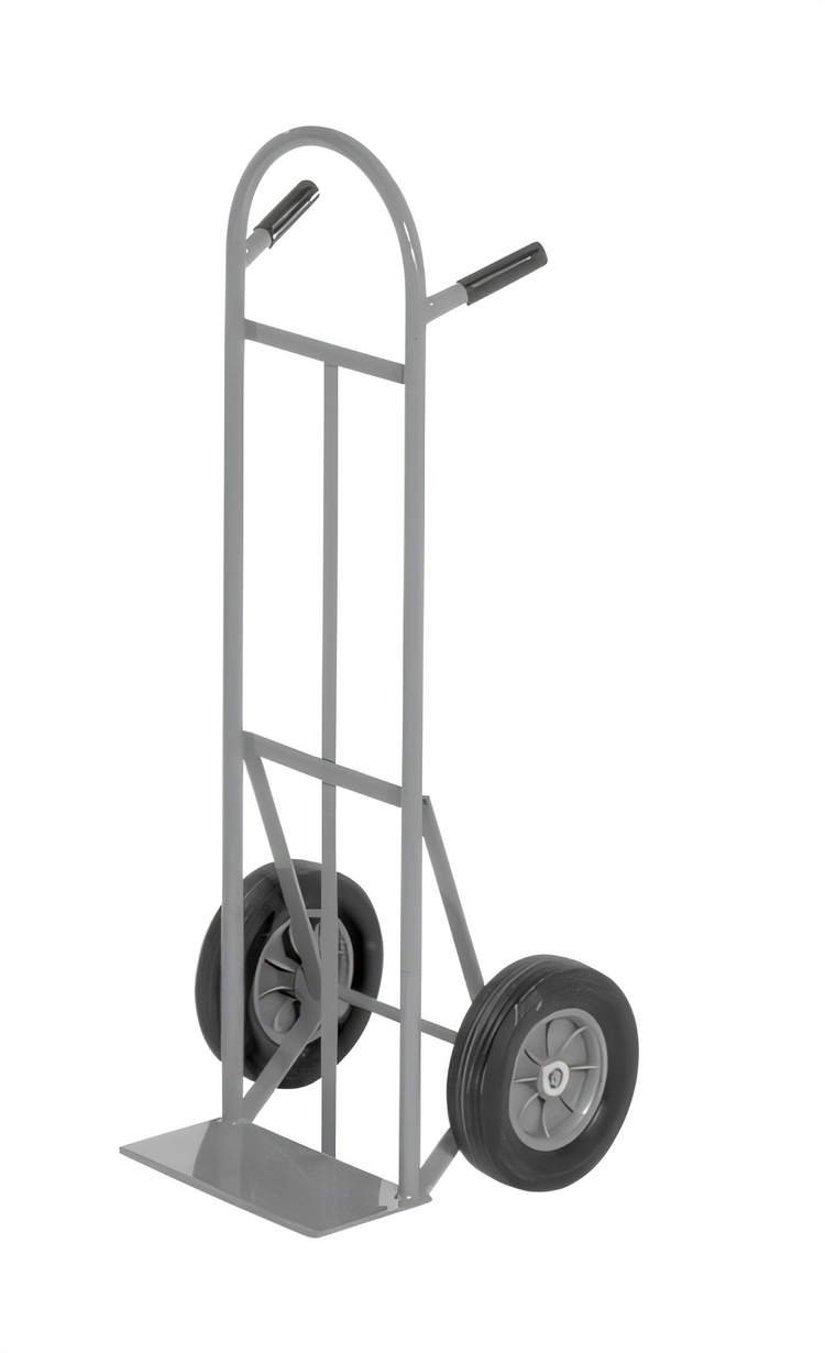 Product image #2 for Channel Steel Stocking Hand Truck with Dual Pin Handles and Mold-On Rubber Wheels