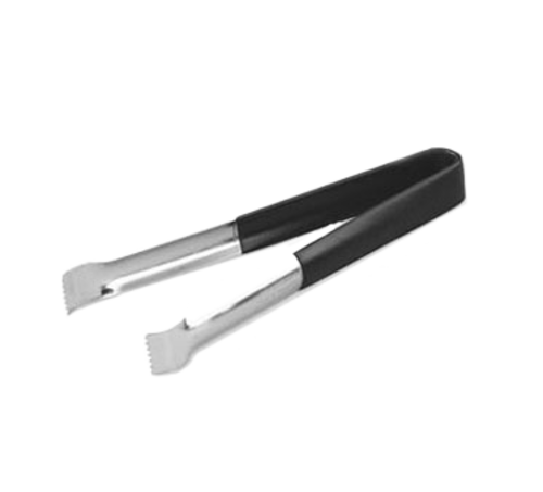 Product image #1 for Vollrath Kool-Touch 9-Inch Stainless Steel Pom Tongs with Black Insulated Coating