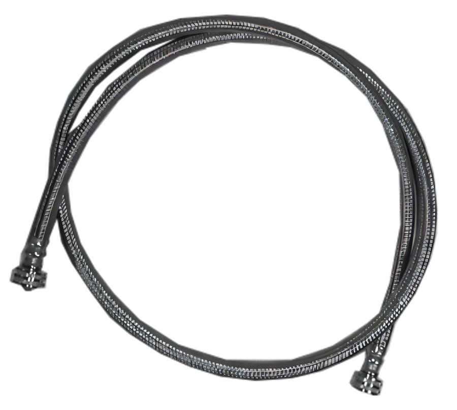 Product image #1 for Vulcan 72-Inch Stainless Steel Braided Water Hose with 3/4-Inch Female GHT