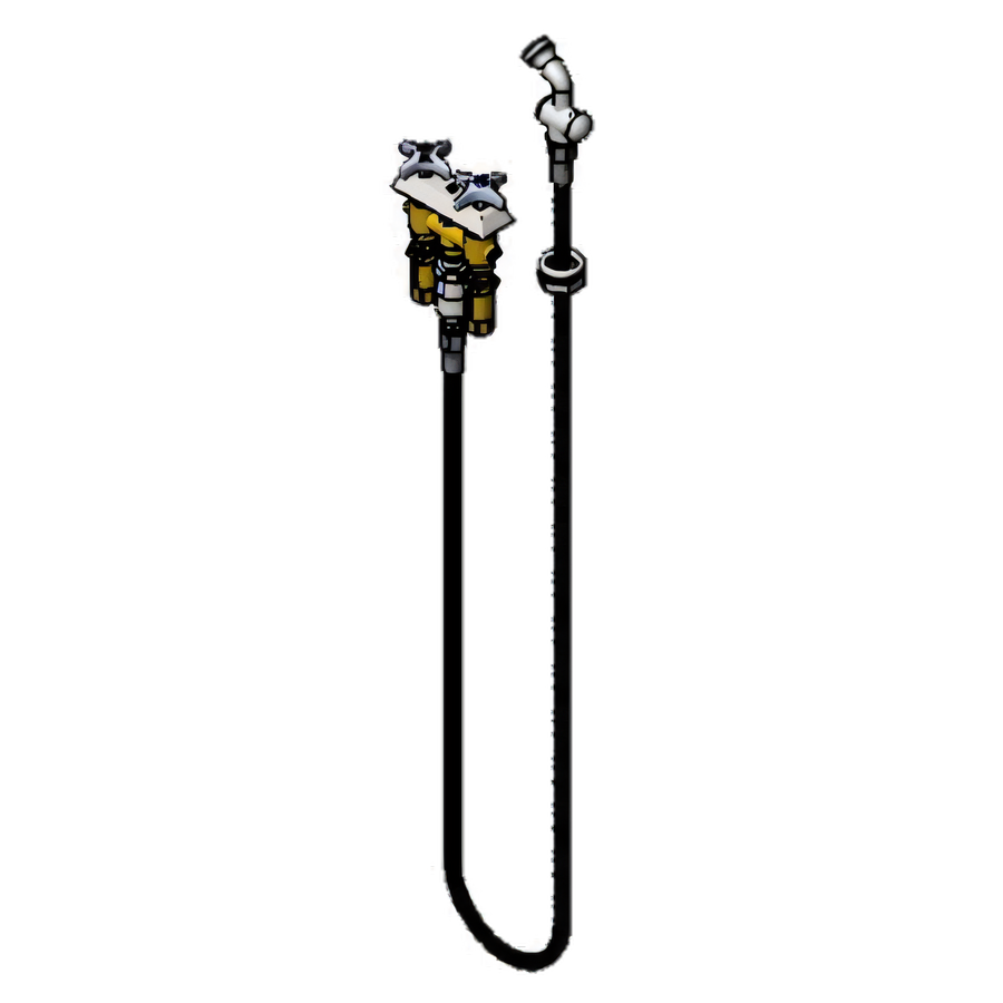 Product image #1 for Concealed Mixing Faucet with 3-Inch Centers, Deck/Wall Mount, 4-Arm Handles, and Spray Valve