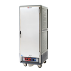 Thumbnail image #1 for Metro C5 Insulation Armour C539-MFS-4-GY Full-Height Mobile Heated Holding & Proofing Cabinet, 18 Sheet Pan Capacity, 120V