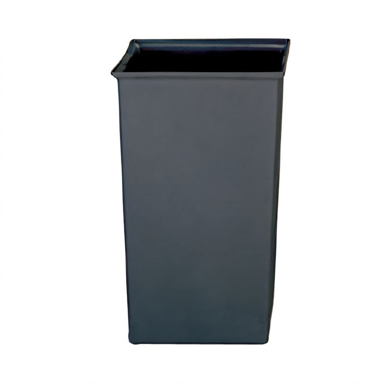 Product image #1 for Rubbermaid Commercial Products 35.5-Gallon Gray Square Rigid Liner