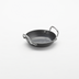 Thumbnail image #1 for American Metalcraft 8 oz. Black Steel Round Paella Pan, 6-Inch