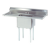 Thumbnail image #1 for Advance Tabco Special Value Series 1-Compartment Fabricated Stainless Steel Sink with Left & Right Drainboards