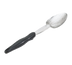 Thumbnail image #1 for Vollrath Ergo Grip Heavy Duty Perforated Serving Spoon, 13-13/16 Inch, Black Nylon Handle