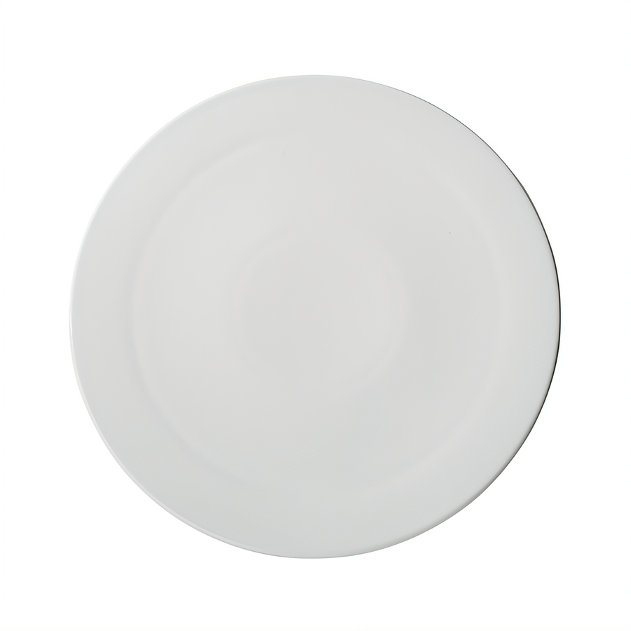 Product image #1 for Winco Endless Table 12-Inch Round Flat Porcelain Pizza Plate, White