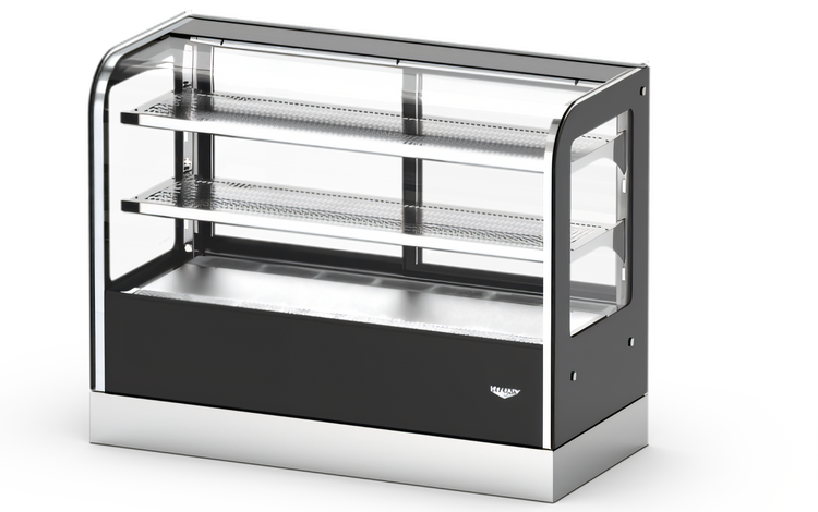 Product image #1 for Vollrath HDCCB-36 Heated Cubed Countertop Full-Service Hot Food Display Case
