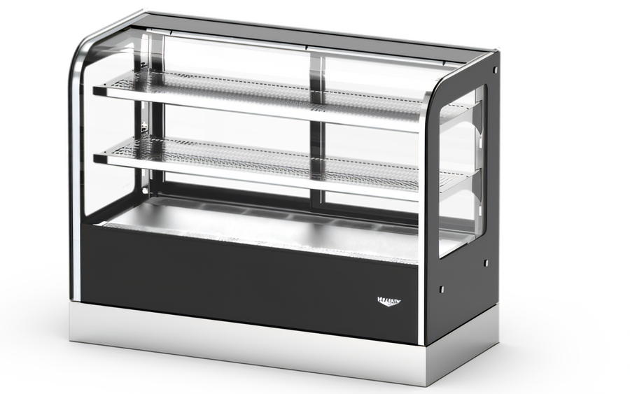 Product image #1 for Vollrath HDCCB-36 Heated Cubed Countertop Full-Service Hot Food Display Case