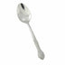 Thumbnail image #2 for Winco Elegance 7-1/4 Inch Heavy Weight Dinner Spoon, 18/0 Stainless Steel, Vibro Finish