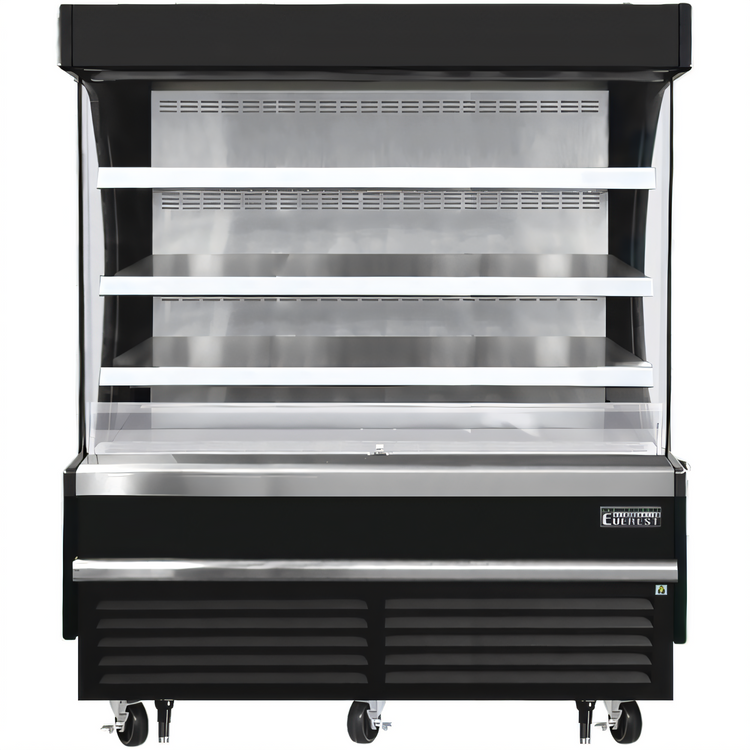 Product image #1 for Everest Refrigeration 60-Inch Vertical Open Air Merchandiser, Self-Contained Bottom-Mount, 15.4 Cu. Ft.