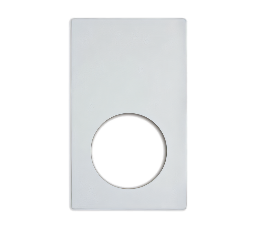 Product image #1 for Miramar® Template for 1 Medium Round Decorative Pan, White Stone