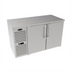 Thumbnail image #1 for 52-Inch Two-Section Narrow-Door Low-Profile Refrigerated Back Bar Storage Cabinet