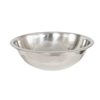Thumbnail image #1 for Crestware MBP20 20 Qt Extra Heavy Stainless Steel Mixing Bowl with Satin Finish Case of 12