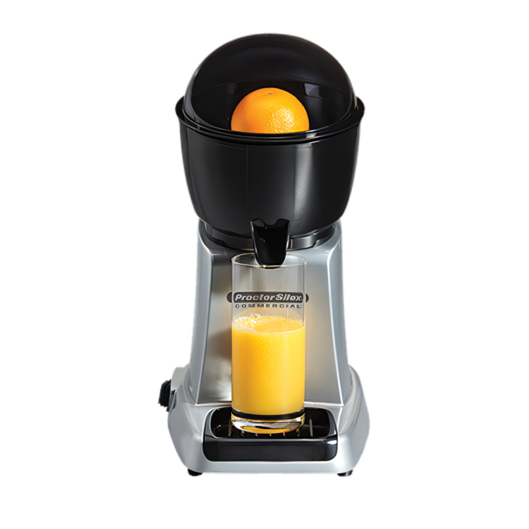 Product image #1 for Proctor-Silex Commercial Electric Countertop Citrus Juicer with 3 Reinforced Stainless Steel Reamers