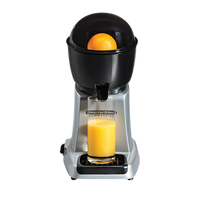 Proctor-Silex Commercial Electric Countertop Citrus Juicer with 3 Reinforced Stainless Steel Reamers