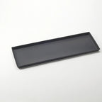 Thumbnail image #1 for American Metalcraft HCSS248 Sicilian-Style Rectangular Solid Pizza Pan, Hard Coat Anodized Aluminum, 24 x 8 x 1 Inch Case of 6