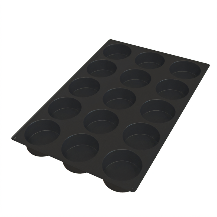 Product image #1 for Silikomart Disco Ball Non-Stick Silicone Baking Mold, 15-Cavity, Black